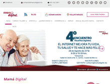Tablet Screenshot of mamadigital.mx